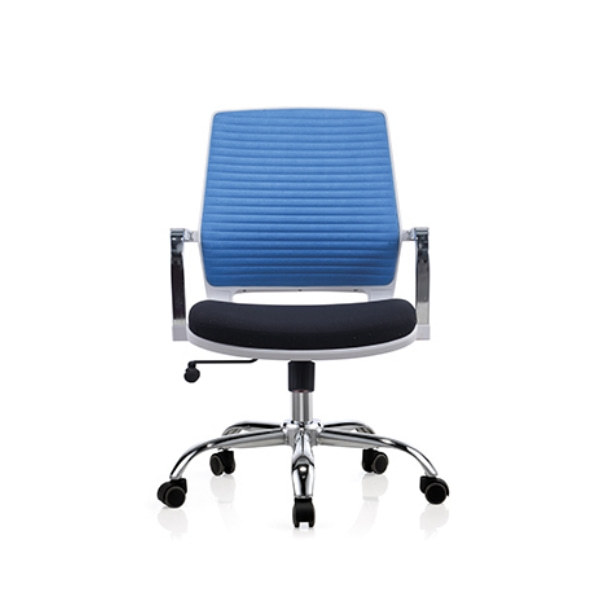 Y&F Middle Back Mesh Office Task Chair with Chrome Frame and Armrest(YF-16622B-1)