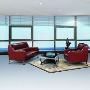 Office Waiting Sofa | Leather Office Sofa Set For Reception Area Supplier in China(SF-836)