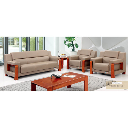 Wholesale Modern PU Office Sofas, plywood base, 100% pure sponge (SF-6096)