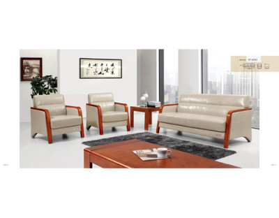 Y & F PU / кожаный офисный диван, 100% чистая губка, фанерная основа (SF-6093)