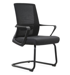 Chaise de réunion Y&F Mesh avec structure en métal, accoudoir PP, tissu maillé (YF-C15)