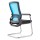 Y&F Middle Back Office Visit Chair avec éponge de moule 50D, structure en métal, accoudoir en PU (YF-C35-1)