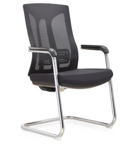 Y&F Middle Back Office Meeting Chair avec cadre arrière en PA et cadre en métal, accoudoir en PU (YF-C30-1)