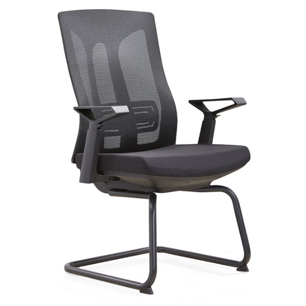 Конференц-кресло Y & F Mid-Back Office с поясничной опорой, нейлоновый подлокотник. (YF-D30-2)