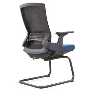 Y&F Middle Back Office Meeting Chair avec éponge de moule 50D, structure en métal (YF-D32)