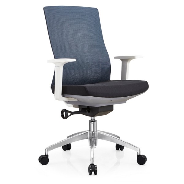 Y&F Middle Back Office Task Chair with Aluminum Base and PP Armrest(YF-B30)