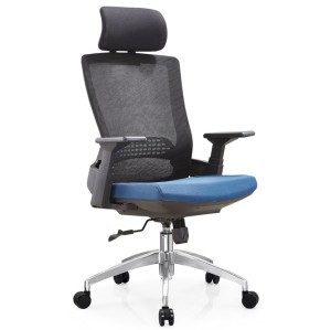 Y&F silla ejecutiva con base de aluminio y PP reposabrazos para proveedores de oficina (YF-A32)