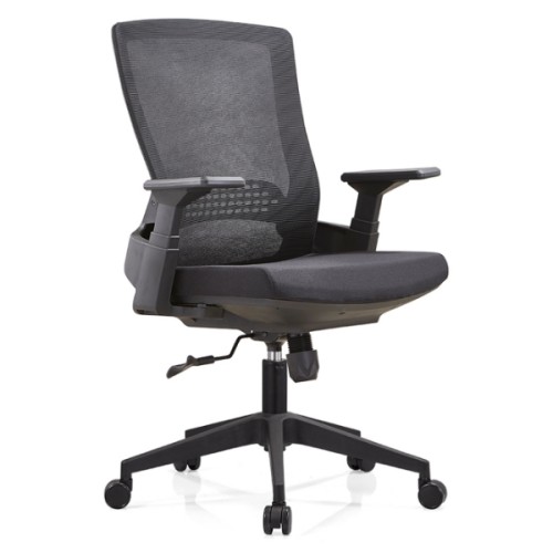 Y&F mesh chaise pivotante avec base en nylon pour fournisseur de bureau à domicile