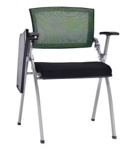 Modern Office Foldable Training Chair with Writing Board, Mesh Seat And Back, Metal With Powder Coating.(YF-A-113-2)