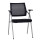 Modern Office Foldable Training Chair with Writing Board, Mesh Seat And Back, Metal With Powder Caoting.(YF-A-137)
