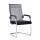 High Back Mesh Office Visit Chair With Mesh Seat And Back,Plastic Cover Of Amrest, Chrome Base(YF-A-081)