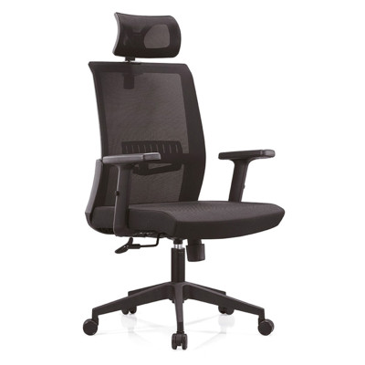 Офисное сетчатое кресло с высокой спинкой | исполнительное кресло с черной спинкой поставщик каркаса