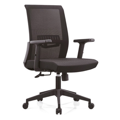 Высокий бэк-офисный сетчатый стул для руководителя с задней рамой из полипропилена, подлокотником из полиуретана и нейлоновым основанием (YF-B16)