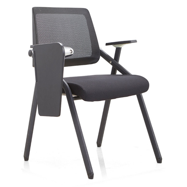 Office Foldable Training Chair With Writing Board,PP Back,Nylon Armrest(YF-913)