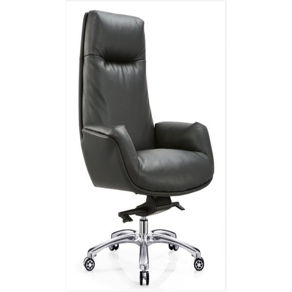 High Back Big and Tall PU/Leather Office Executive Chair,aluminum base(YF-A50)