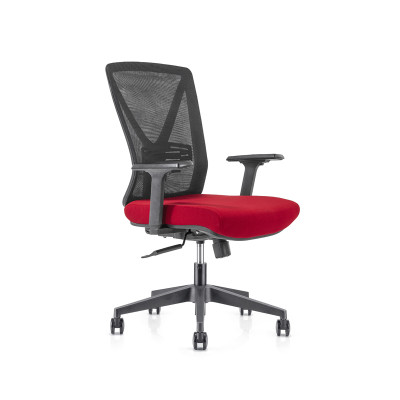 Сетчатое кресло среднего бэк-офиса с нейлоновой основой 320 мм, подлокотник из полипропилена, ролики из полиуретана (YF-GB04)