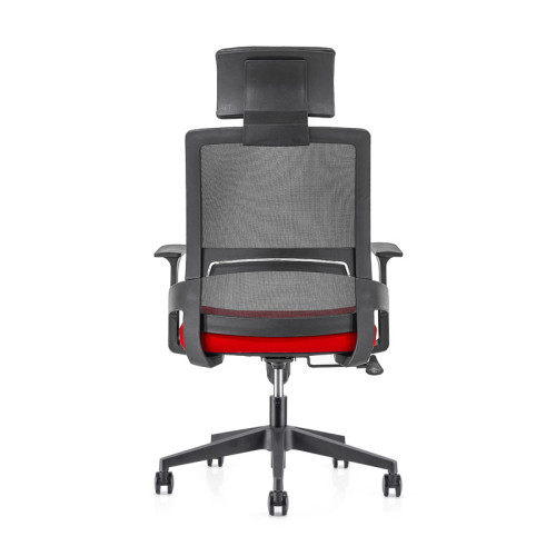 كرسي تنفيذي دوار | كرسي مريح مع مسند رأس قابل للتعديل لمورد المكتب