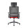 Chaise de bureau en maille à dossier haut avec base en nylon de 320 mm, accoudoir en PP, appui-tête réglable en hauteur (YF-GA07)