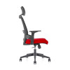 Chaise exécutive pivotante | chaise ergonomique avec appui-tête réglable pour fournisseur de bureau