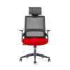 回転エグゼクティブチェア |オフィスサプライヤーのための調節可能なヘッドレストが付いている人間工学に基づいた椅子