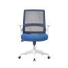 Drehbarer Bürostuhl | Stuhl mit mittlerer Rückenlehne und fester PP-Armlehne für Bürolieferanten in China