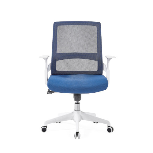 Silla de tareas giratoria |silla de media espalda con brazo fijo para proveedor de oficinas en China