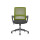 Chaise en maille à dossier central vert avec base en nylon de 320 mm, accoudoir en PP (YF-GB08-vert)