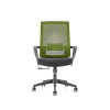 緑のタスクチェア | 320mm ナイロン ベースのサプライヤーが付いているミドル バック オフィス メッシュ椅子