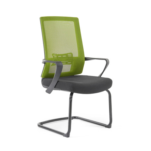 Guest Chairs For Office | Middle Back Mesh Guest Chair With PP Armrest Supplier