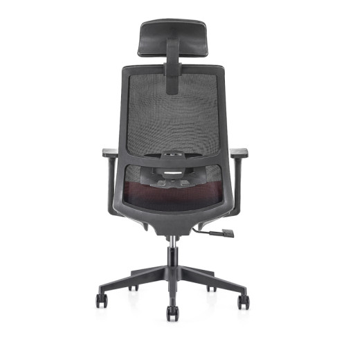 دعم ظهر الكرسي التنفيذي | كرسي شبكي مع مسند رأس قابل للتعديل لمورد المكتب