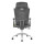 Chaise de bureau en maille à dossier haut avec base en aluminium, accoudoir 4D, appui-tête réglable en hauteur (YF-GA12-Green)