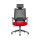 Chaise de direction en maille de bureau à haut dossier avec base en aluminium, accoudoir en PP, appui-tête réglable en hauteur (YF-GA13)