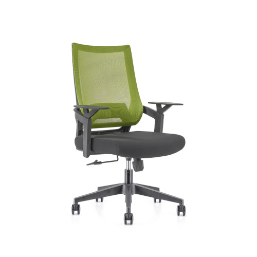 Сетчатое кресло среднего бэк-офиса с нейлоновой основой 320 мм, подлокотник из полипропилена (YF-GB13)