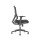 Chaise de bureau central en maille avec base en nylon de 320 mm, accoudoir en PP (YF-GB15)