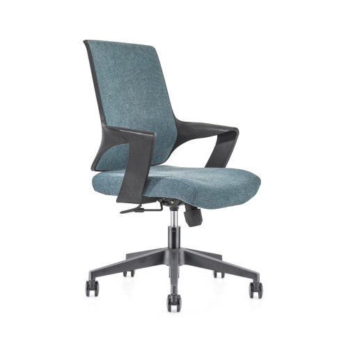Silla de tareas giratoria | silla de media espalda con Base de Nylon para el proveedor de la oficina