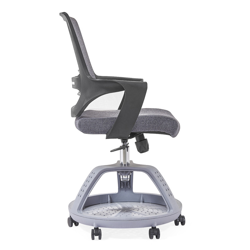 Comercio al por mayor gris oficina trasera espesar silla de malla (YF-GD16)