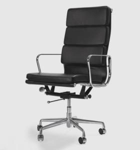 Wholesale High Back PU/Leather Office Executive Chair, Aluminum alloy armrests(YF-968A-3)