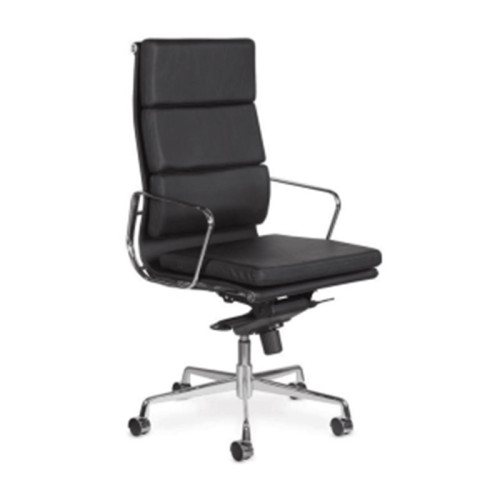 Wholesale High Back PU/Leather Office Executive Chair, Aluminum alloy armrests(YF-968A-3H)