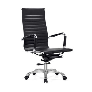 Wholesale High Back PU/Leather Office Executive Chair, Aluminum alloy armrests(YF-A985A-2)