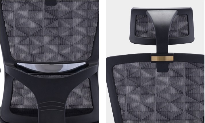 High back mesh office Reclining chair with ergonomic and rotating design(YF-A810)