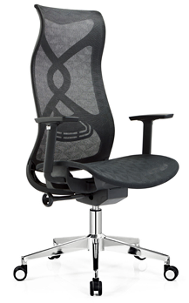 High back mesh office Reclining chair with ergonomic and rotating design(YF-A230)
