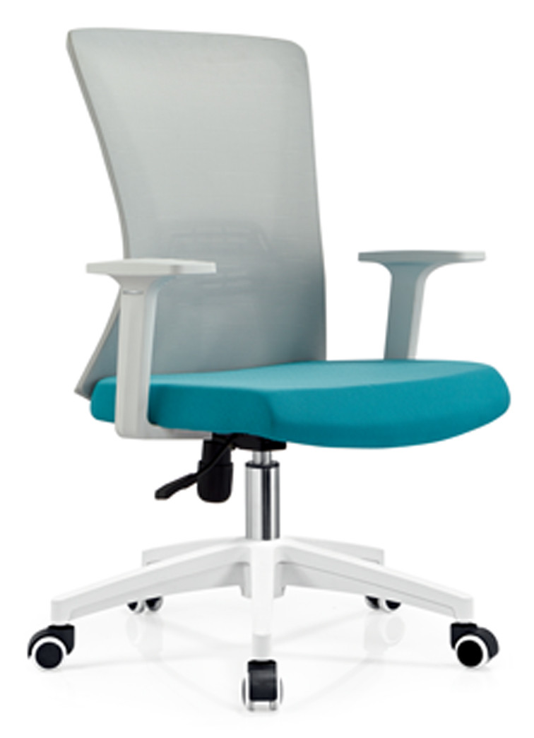 Mid-back mesh office reclining chair with ergonomic and rotating design(YF-B259)