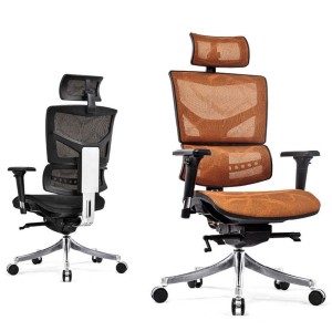 High back mesh office Reclining chair with ergonomic and rotating design(YF-A9)