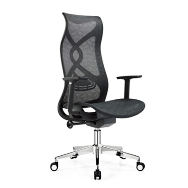 Mesh Office Reclining Chair | Executive Chair With Chrome Base For Office Supplier