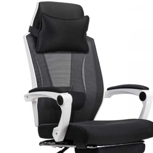 High back lunch break reclining office mesh chair with footrest(YF-Q57)