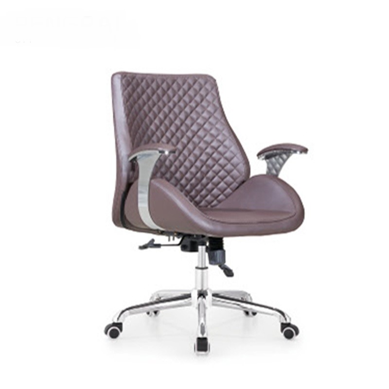 Wholesale Modern Leather Executive Staff Office Chair With Armrest (YF-A390)