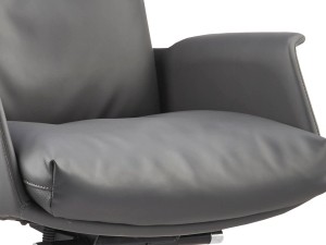 Modern Leather Swivel Chair