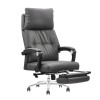 Comfortable Home Office Chairs | Leather Office Reclining Chair With Footrest Supplier