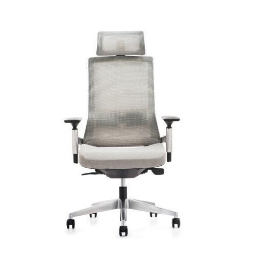 High Back Mesh Executive Chair With Aluminum Base For Office in China Supplier(YF-A81)