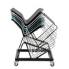 Tarining Chair | Stackable Blue Chair Without Arms For Waiting Room Supplier in China